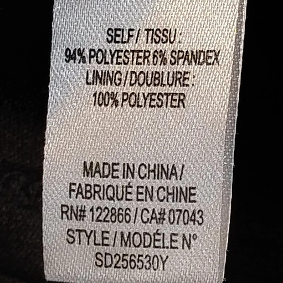 ZUNIE Black Rainbow Sequins Sleeveless V Neck Lined Dress in Size 10 - Picture 5 of 9